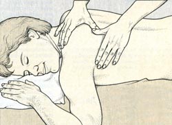 массаж тела мужчины